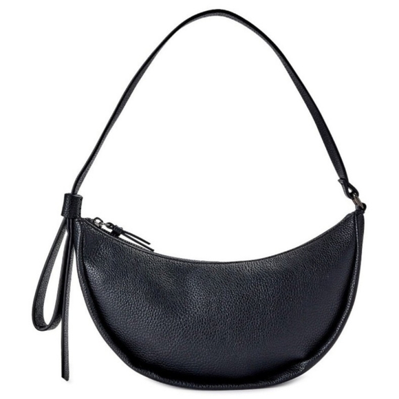 No Boundaries Women's Contemporary Half Moon Black - Picture 4 of 5